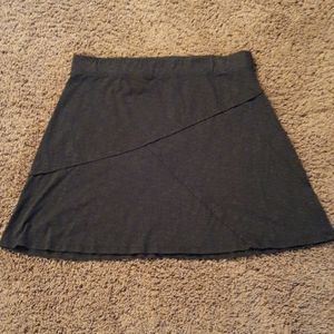Toad & co Oblique heather black skirt XL 16 18